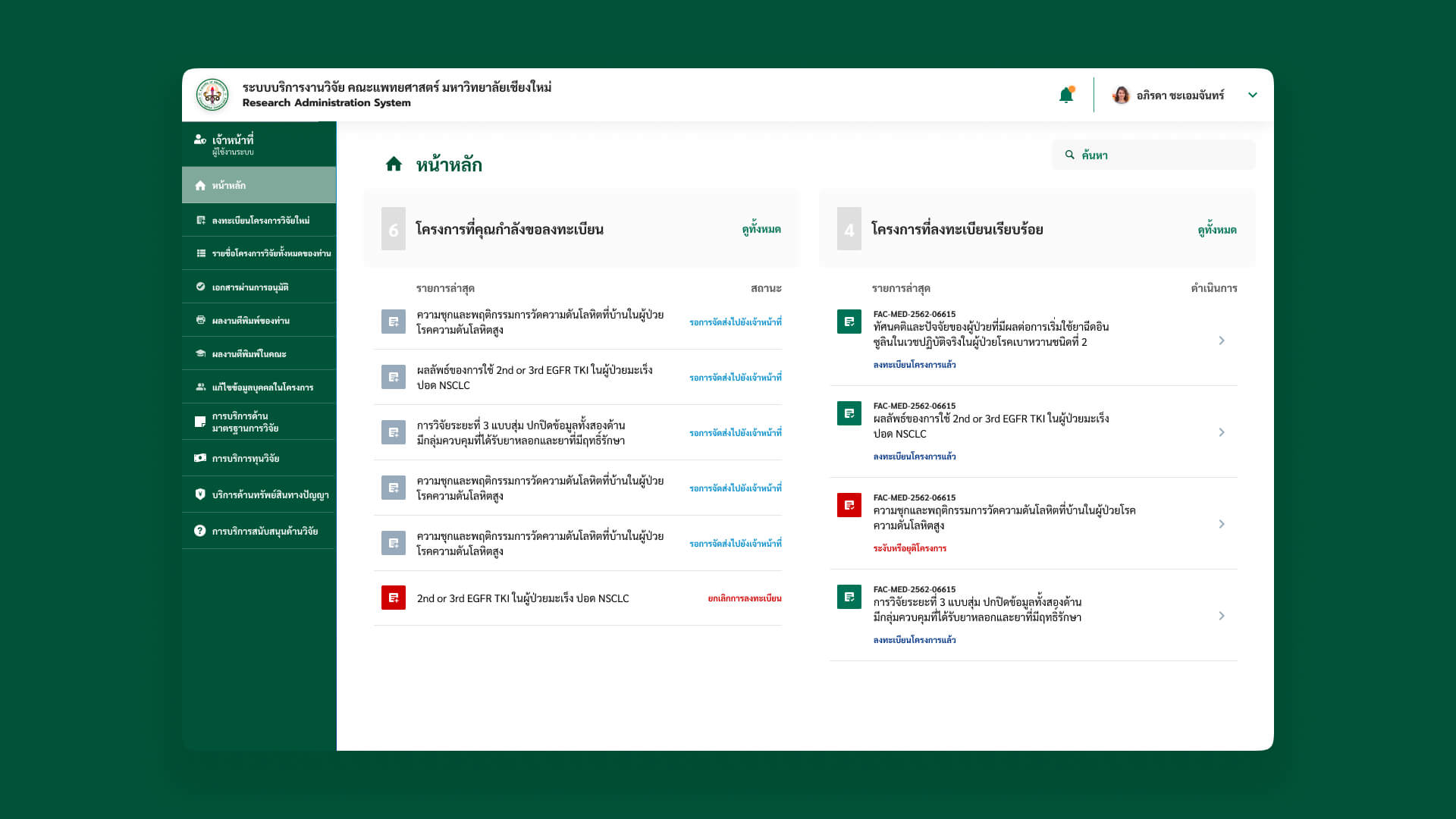 Research Administration System process image 2